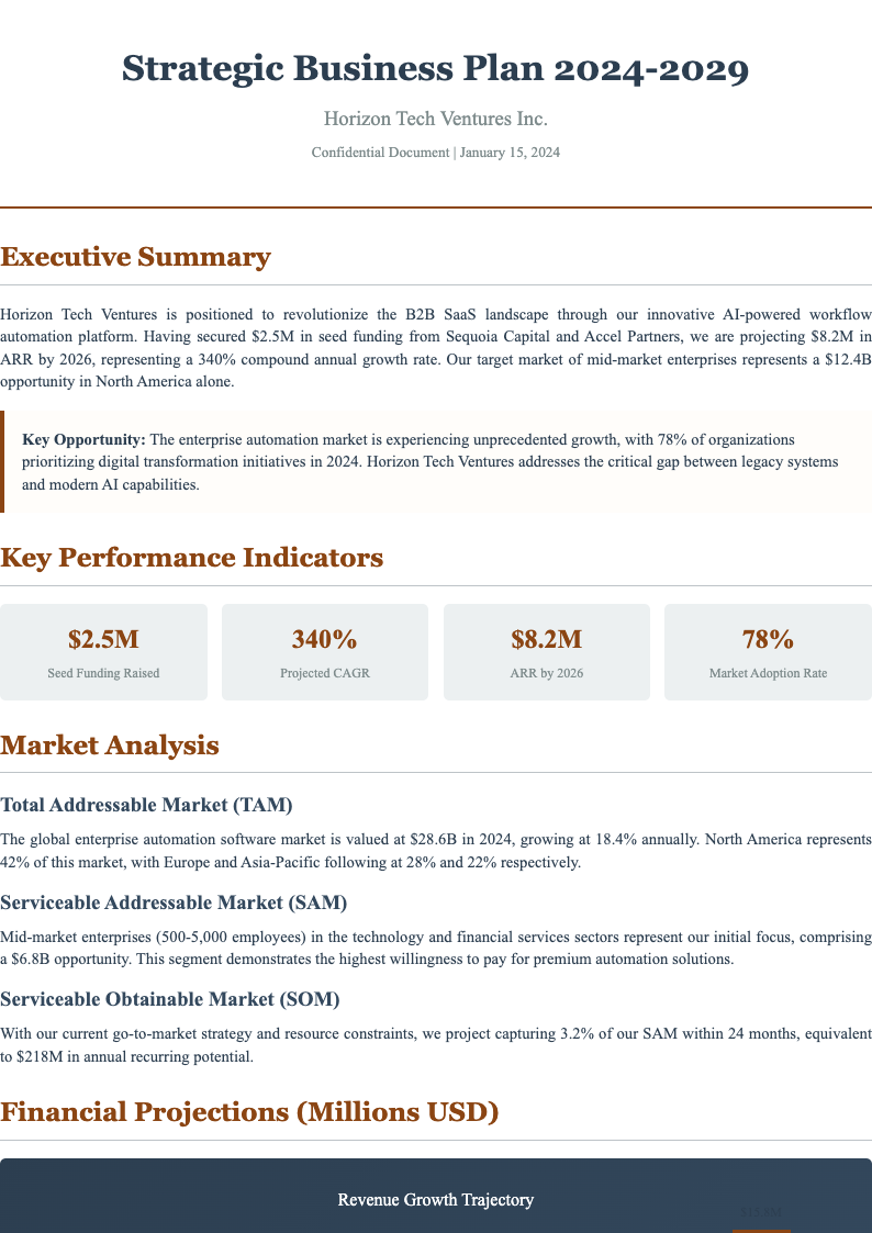 Classic professional business plan