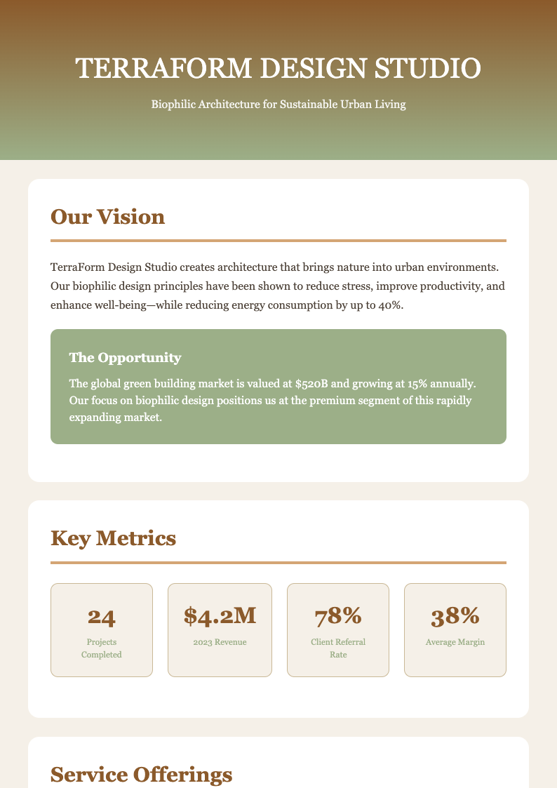 Earth tone natural business plan