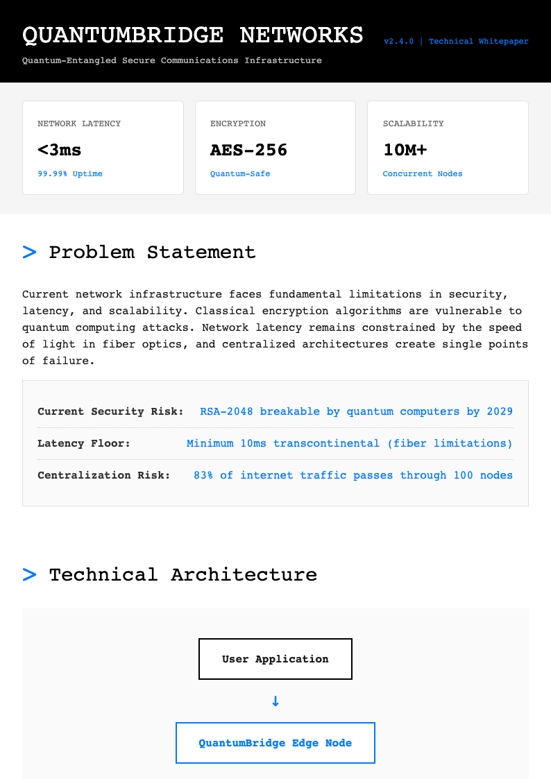 Tech minimalist business plan