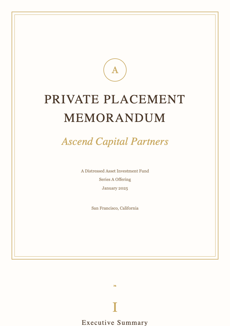 Elegant sophisticated startup business plan