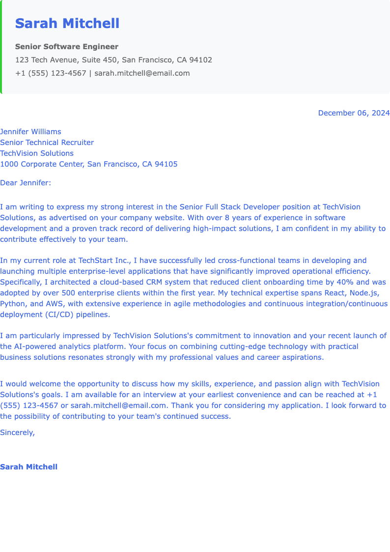 Entry Level Entry Friendly Job Cover Letter