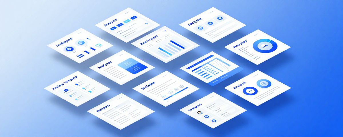 Professional Analysis Templates - Create impressive business reports with our template library