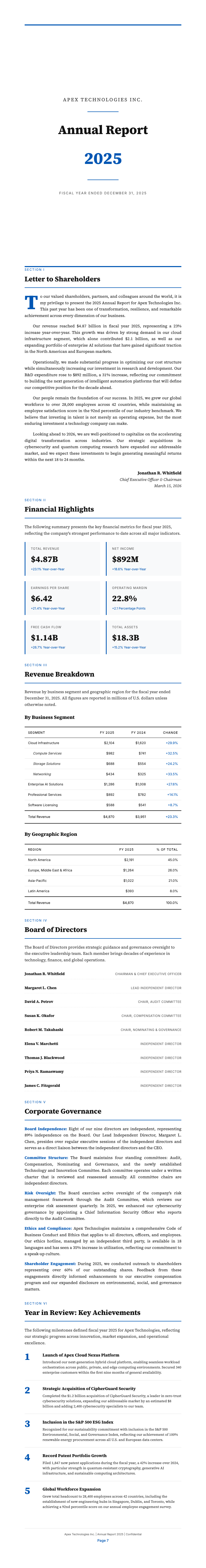 AI Formatter - Free Annual Report Generator