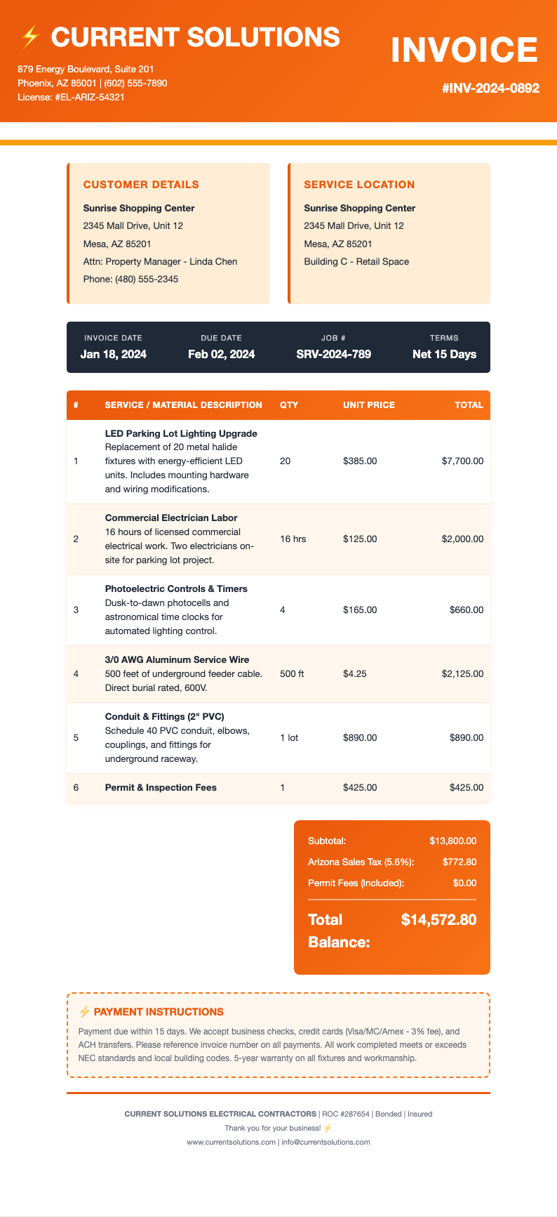 AI Formatter - Free Electrical Invoice Templates
