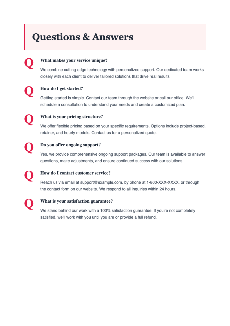 AI Formatter - Free Format Question and Answer Templates