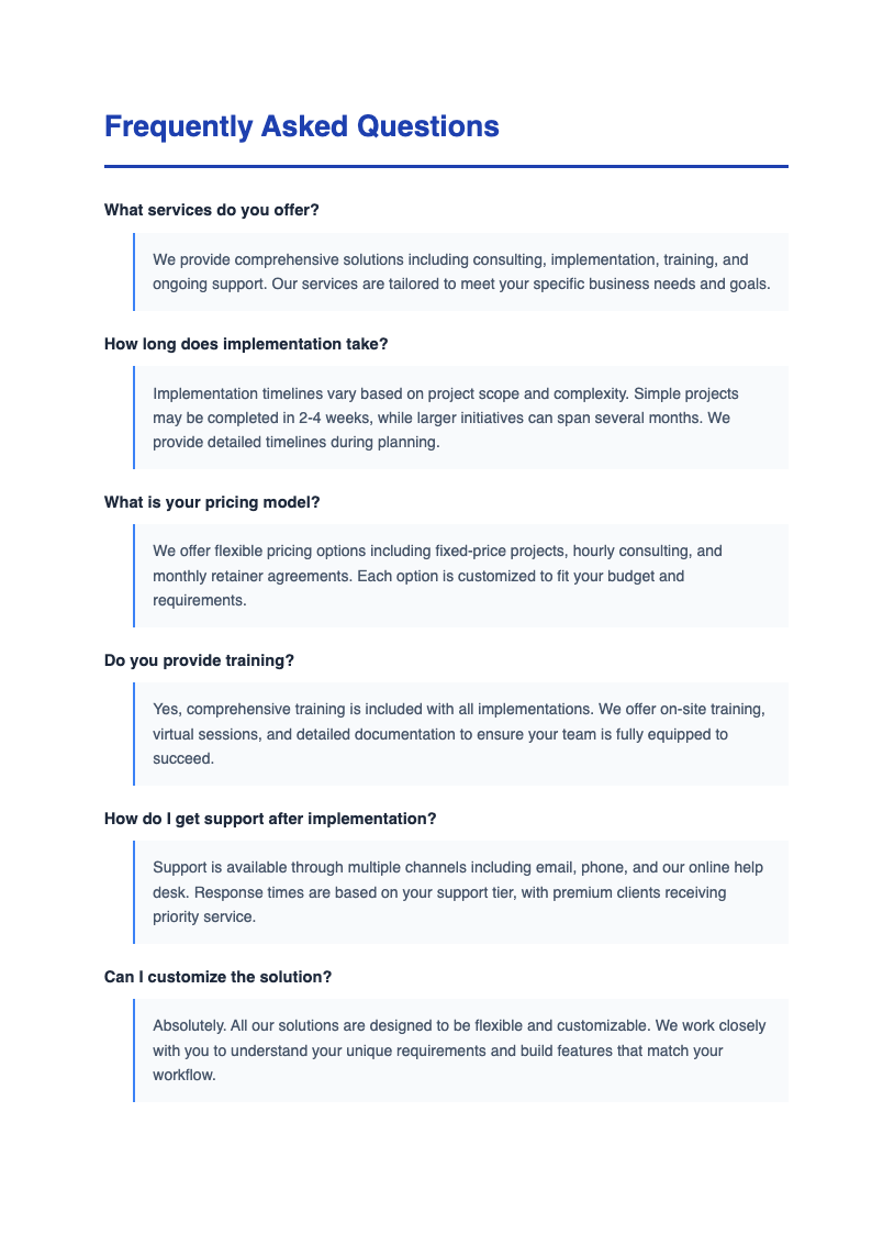 Question Formatting Document Layout AI Formatter - Free Format Question and Answer Templates