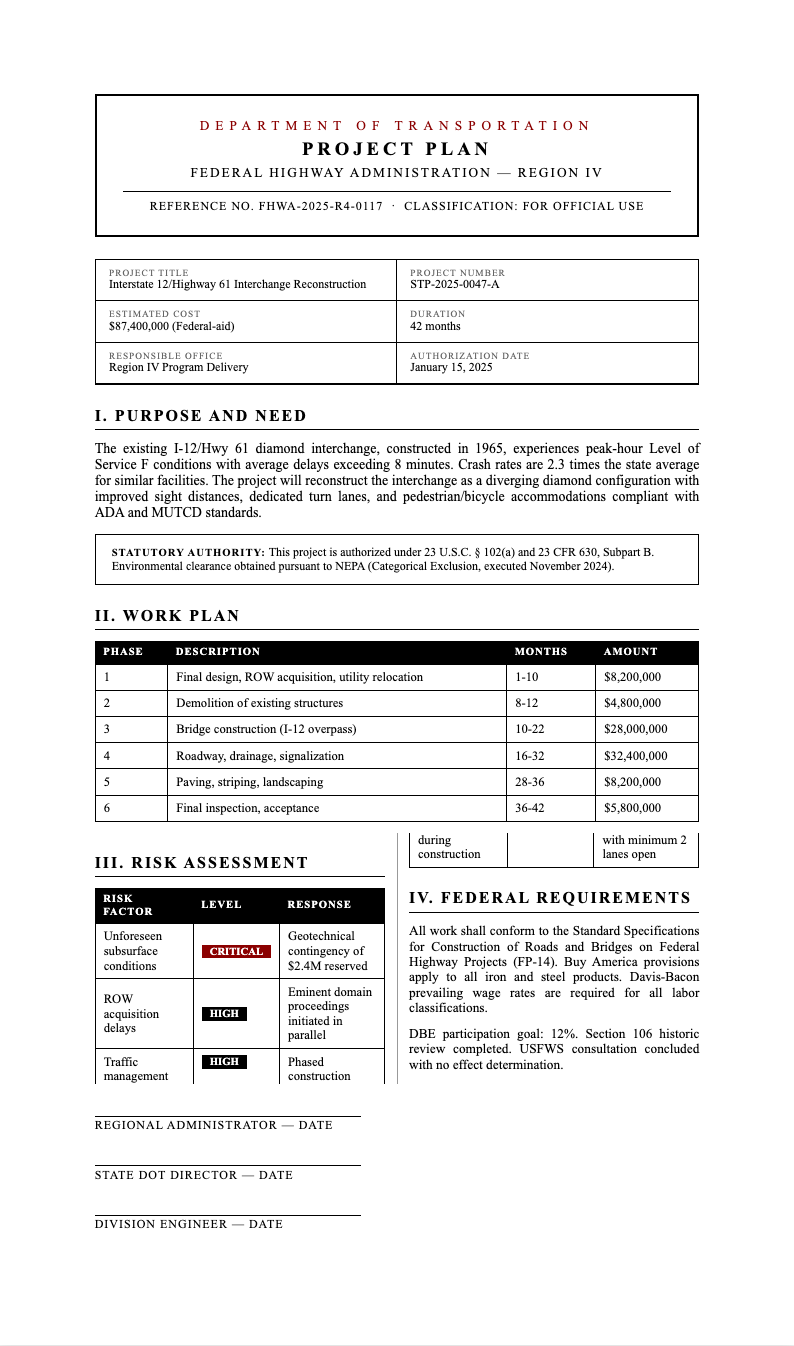 AI Formatter - Free Project Plan Templates Online