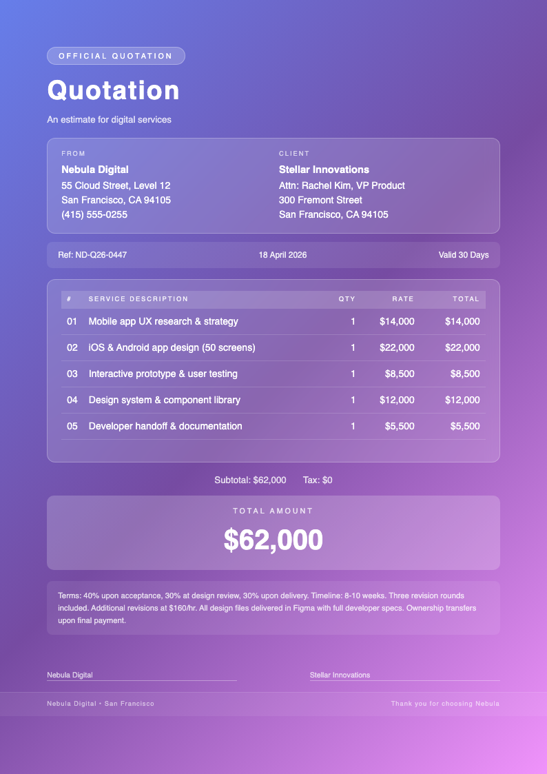 AI Formatter - Free Quotation Templates