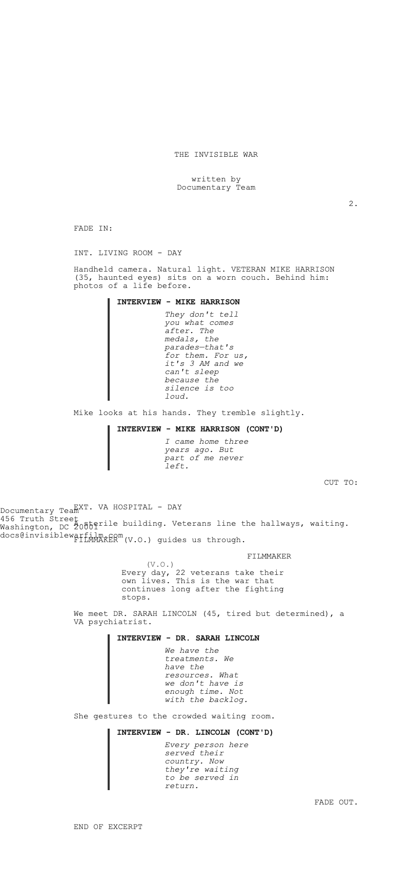 AI Formatter - Free Screenplay Formatter Templates