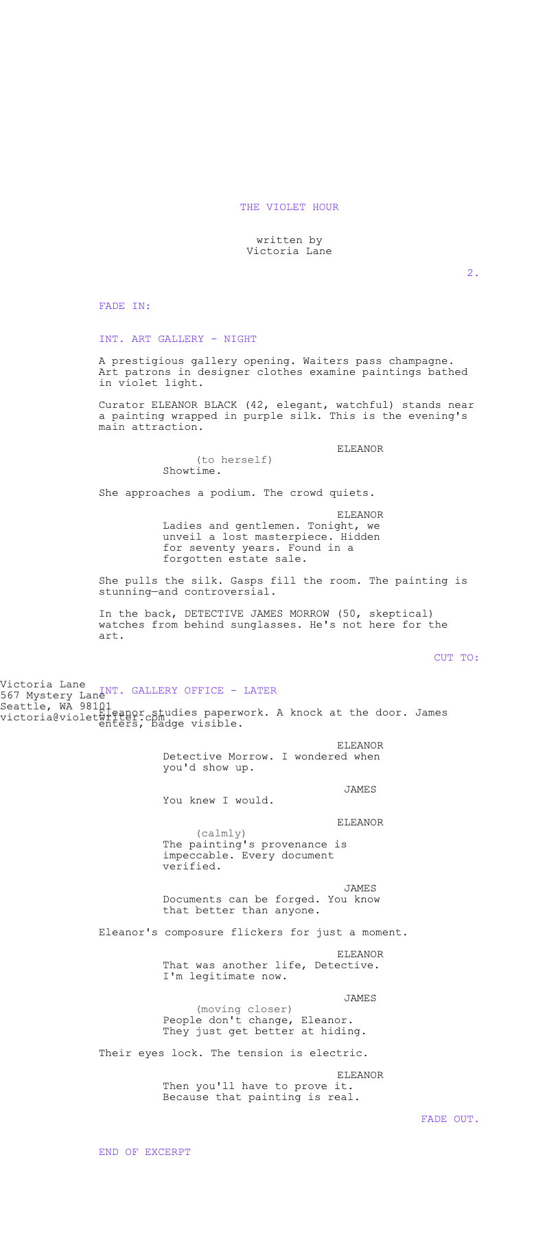 AI Formatter - Free Screenplay Formatter Templates