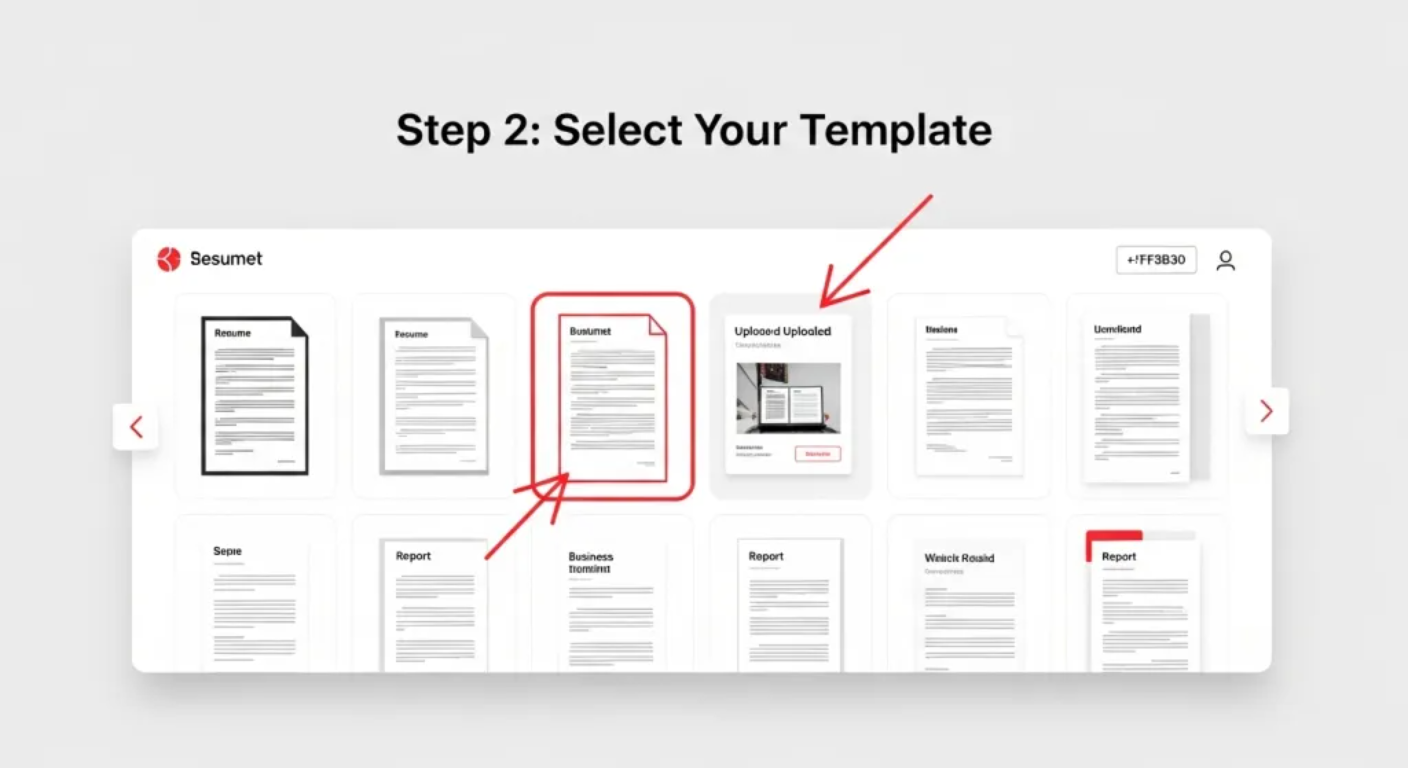 How to use AI Formatter: Choose from Professional Templates