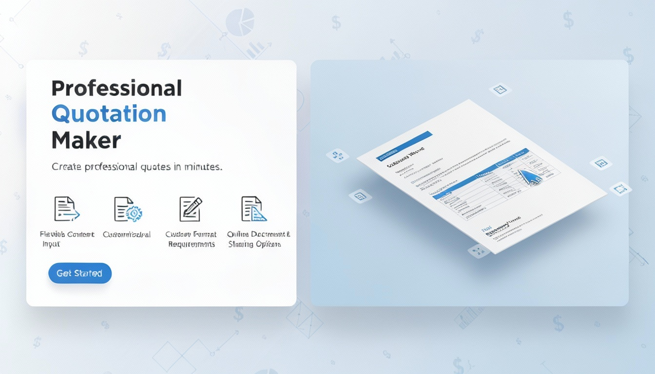 Quotation Maker - AI Quotation Maker