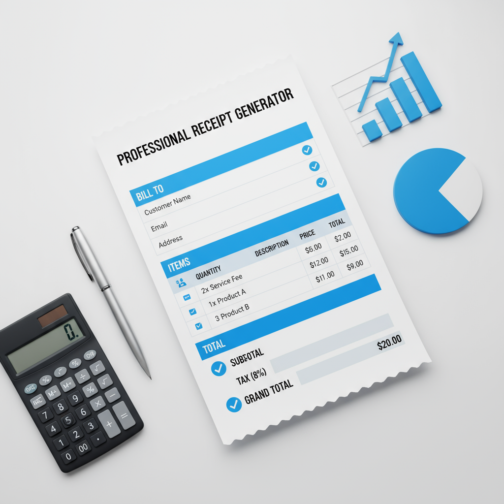 Receipt Generator - AI Receipt Generator