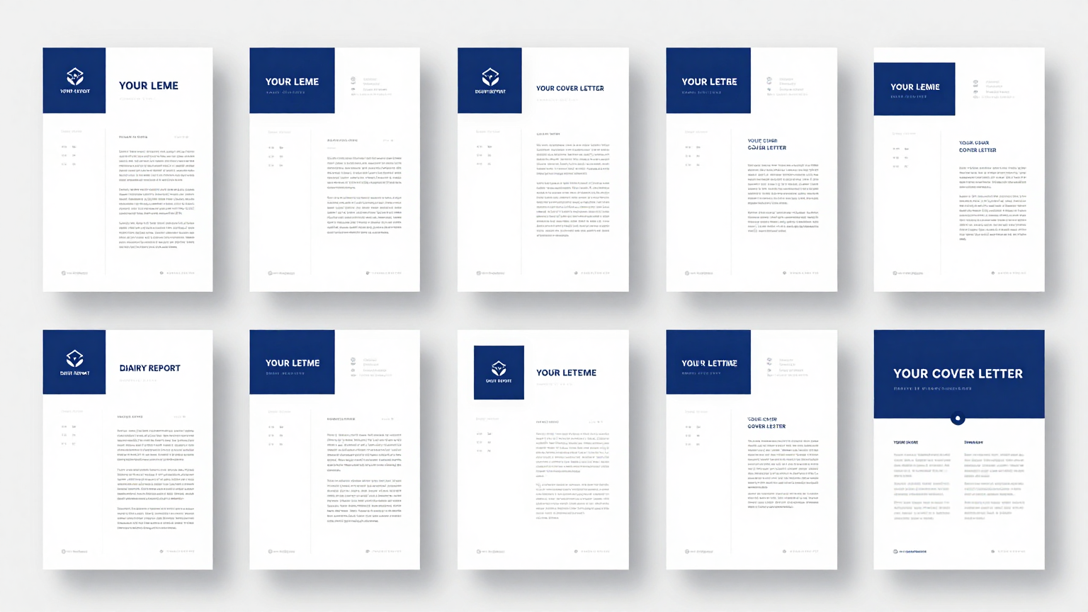 Professional daily report templates for workplace progress tracking