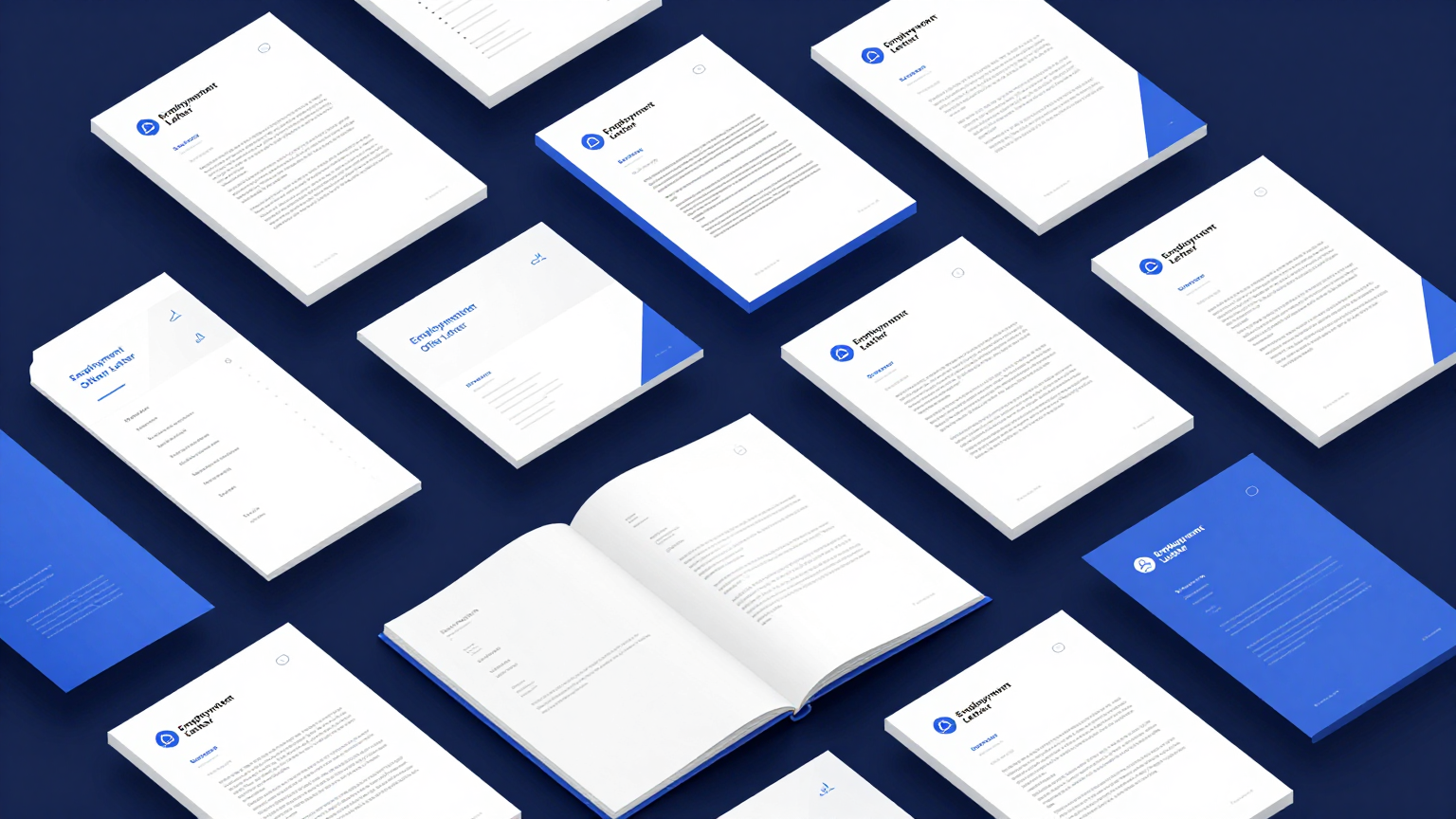 Professional employment offer letter document