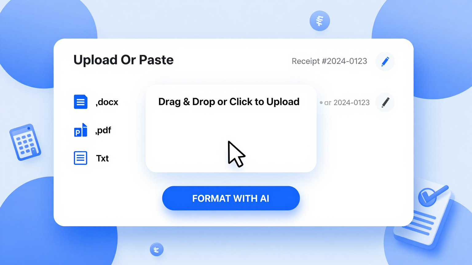 Import Data Feature
