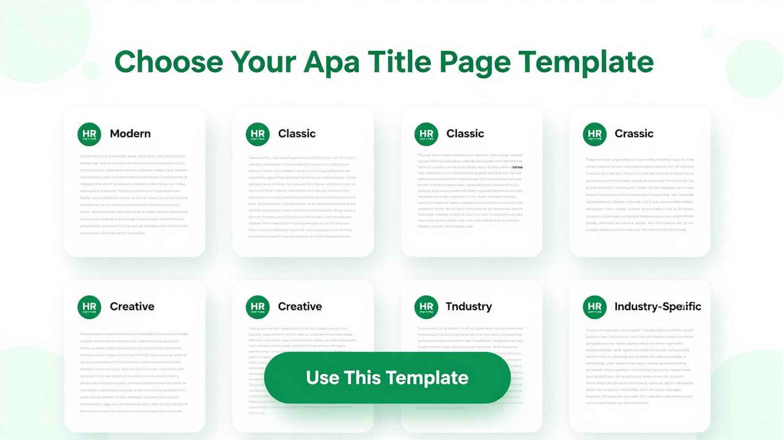 Format Selection Feature