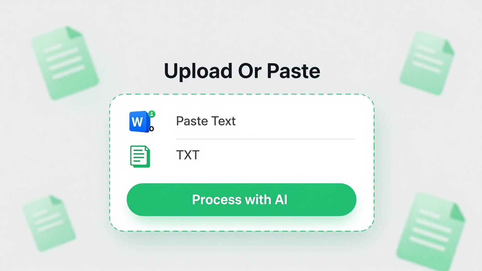 Import Data Feature Screenshot