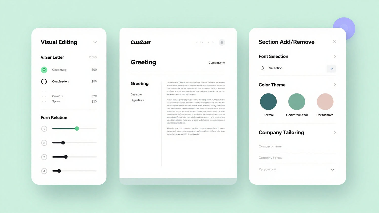 Online Editor Feature