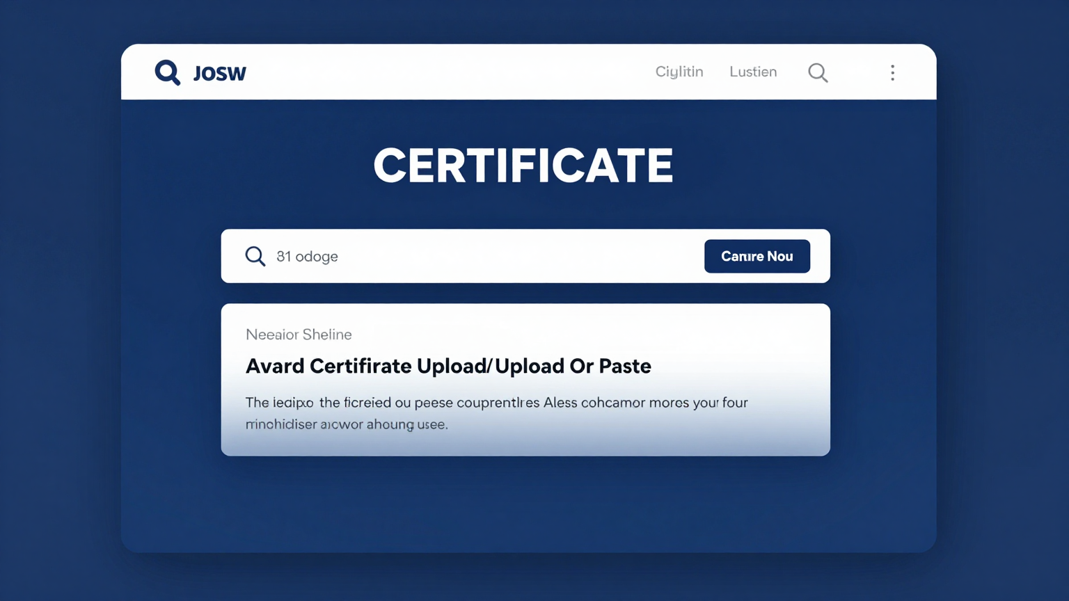 Import Data Feature Screenshot