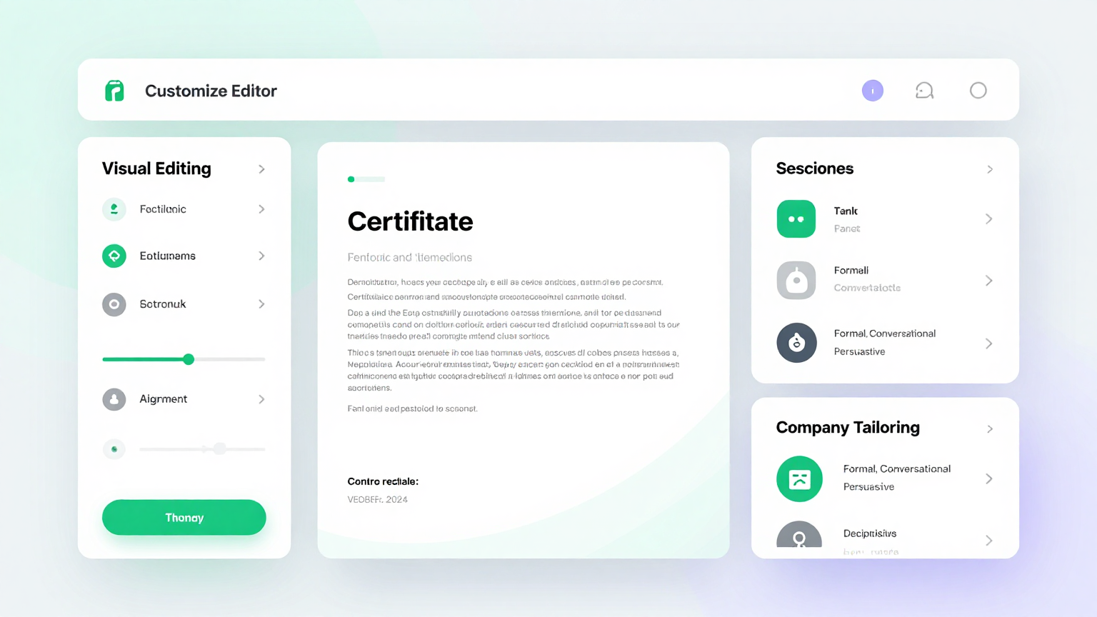 Edit Online Feature Screenshot