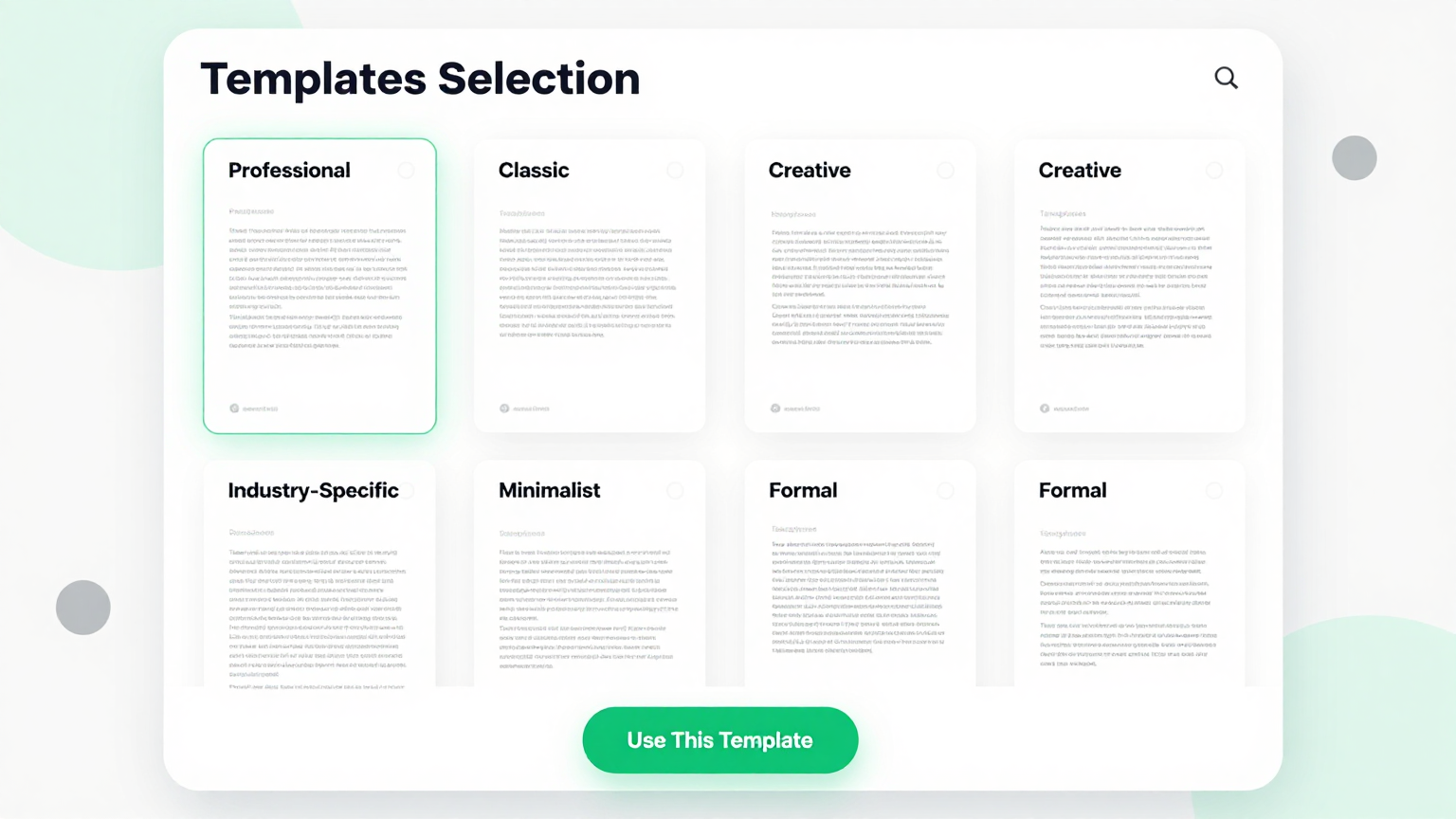 Tone Selection Feature