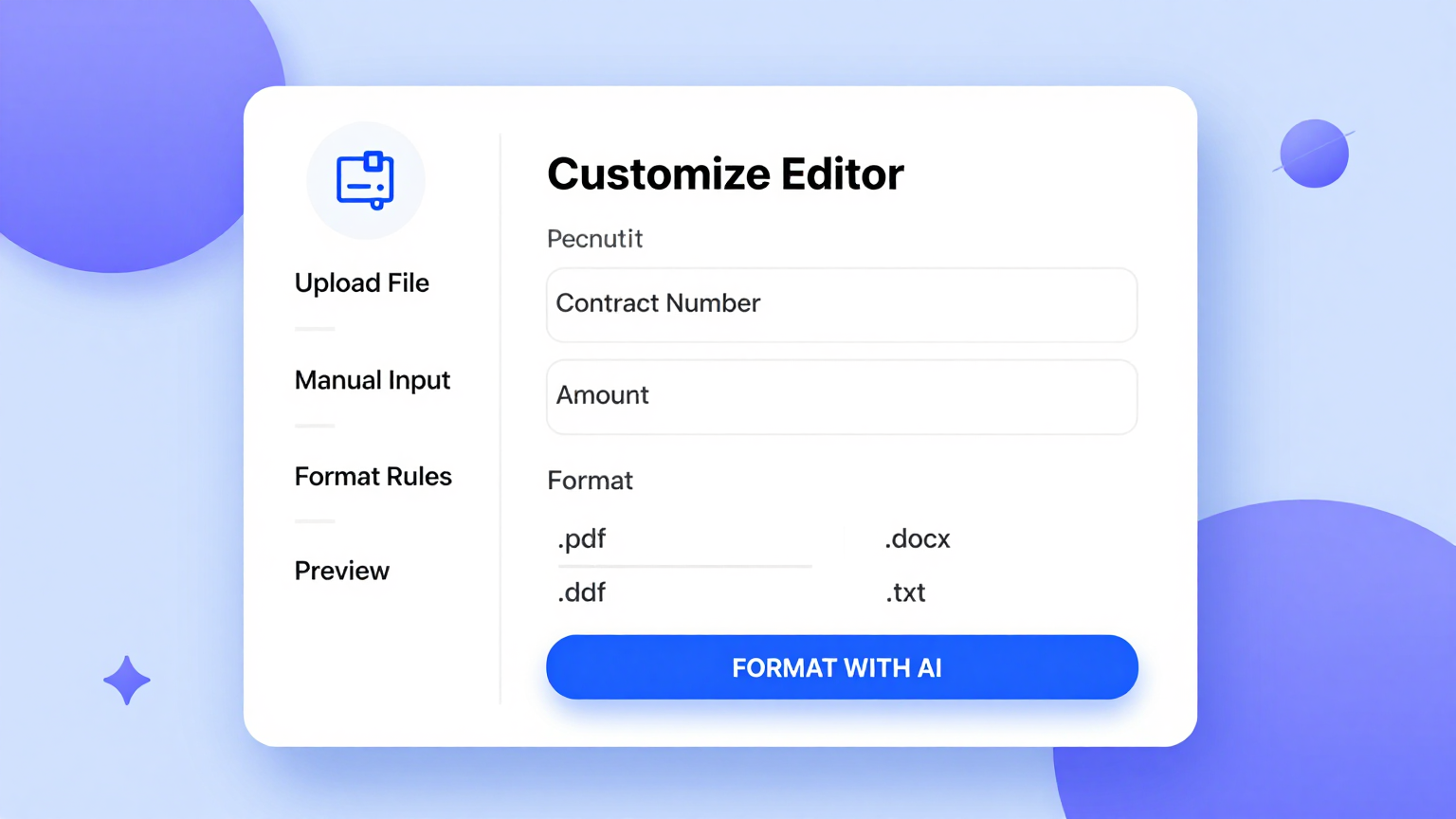 Online Editor Feature