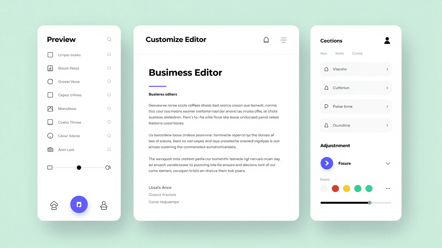 Online Editor Feature