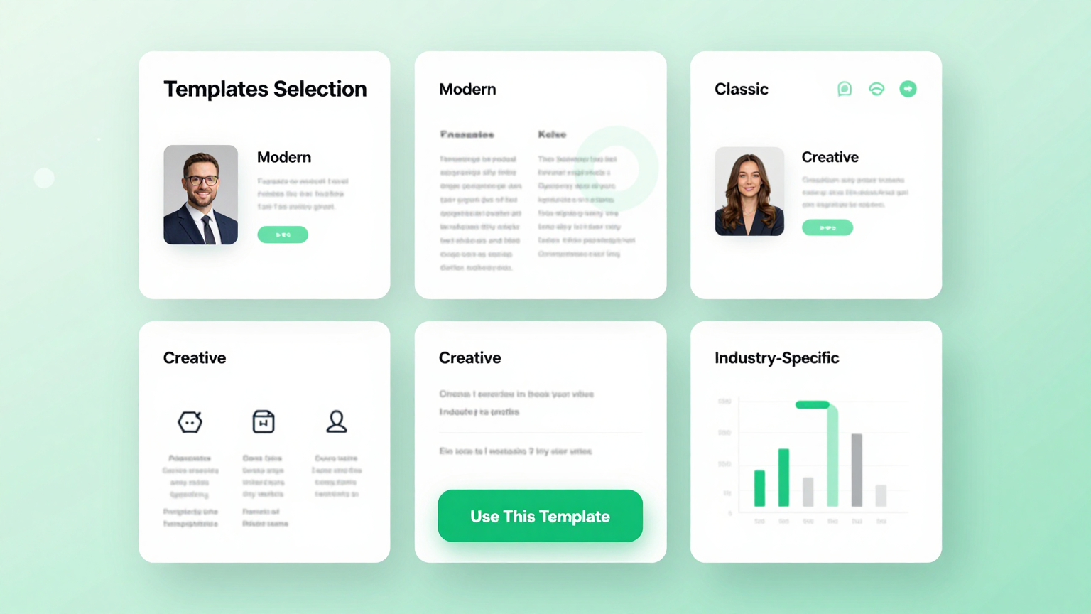 Template Selection Feature
