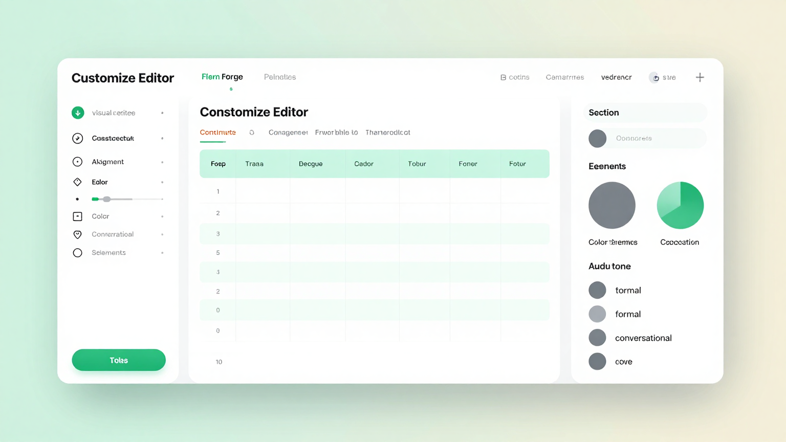 Online Editor Feature