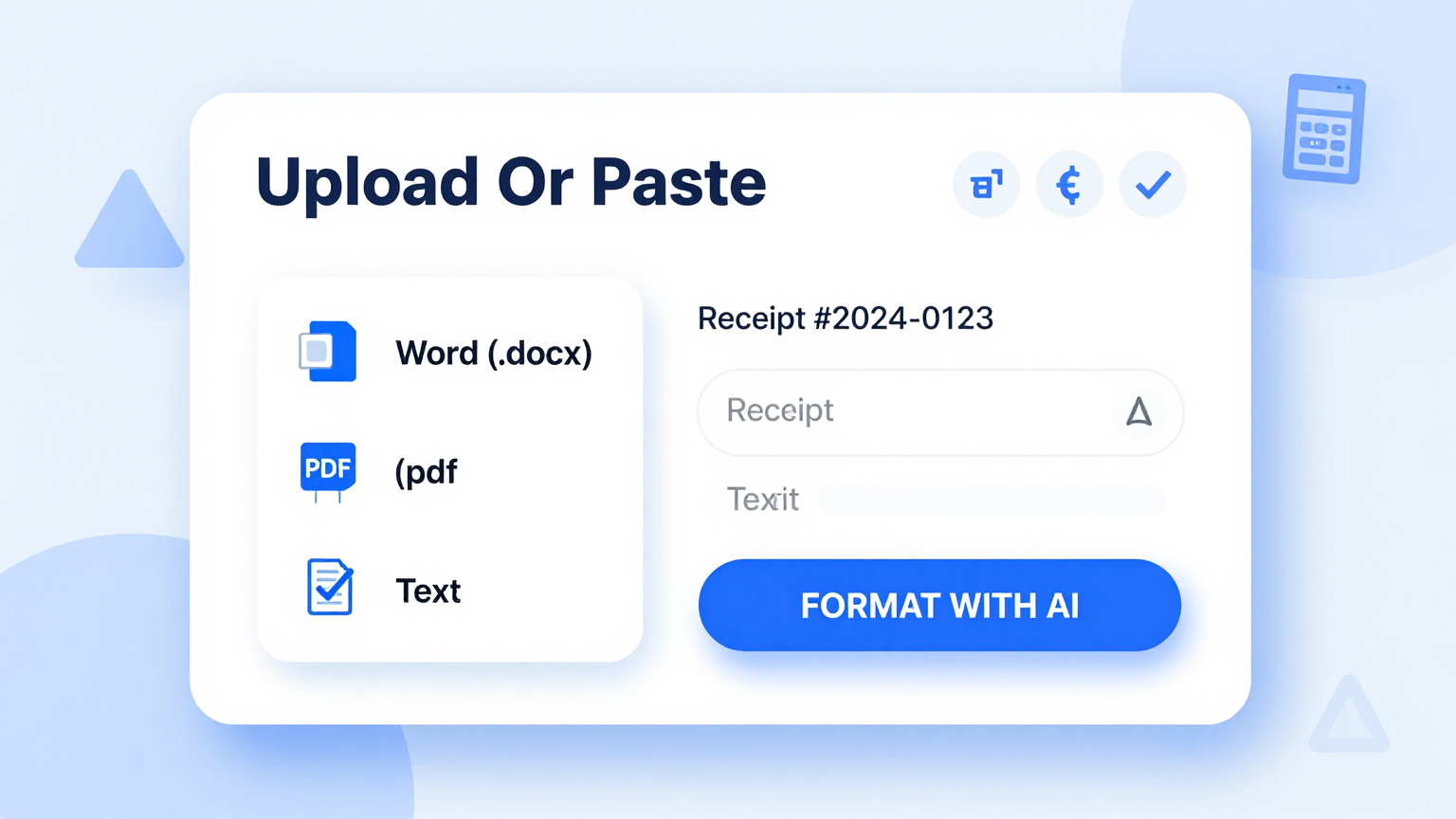 Import Project Details Feature