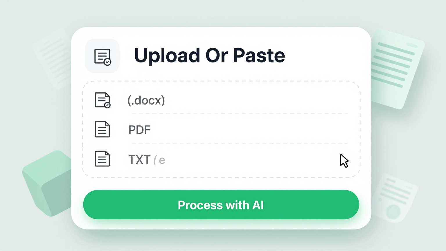 Import Details Feature