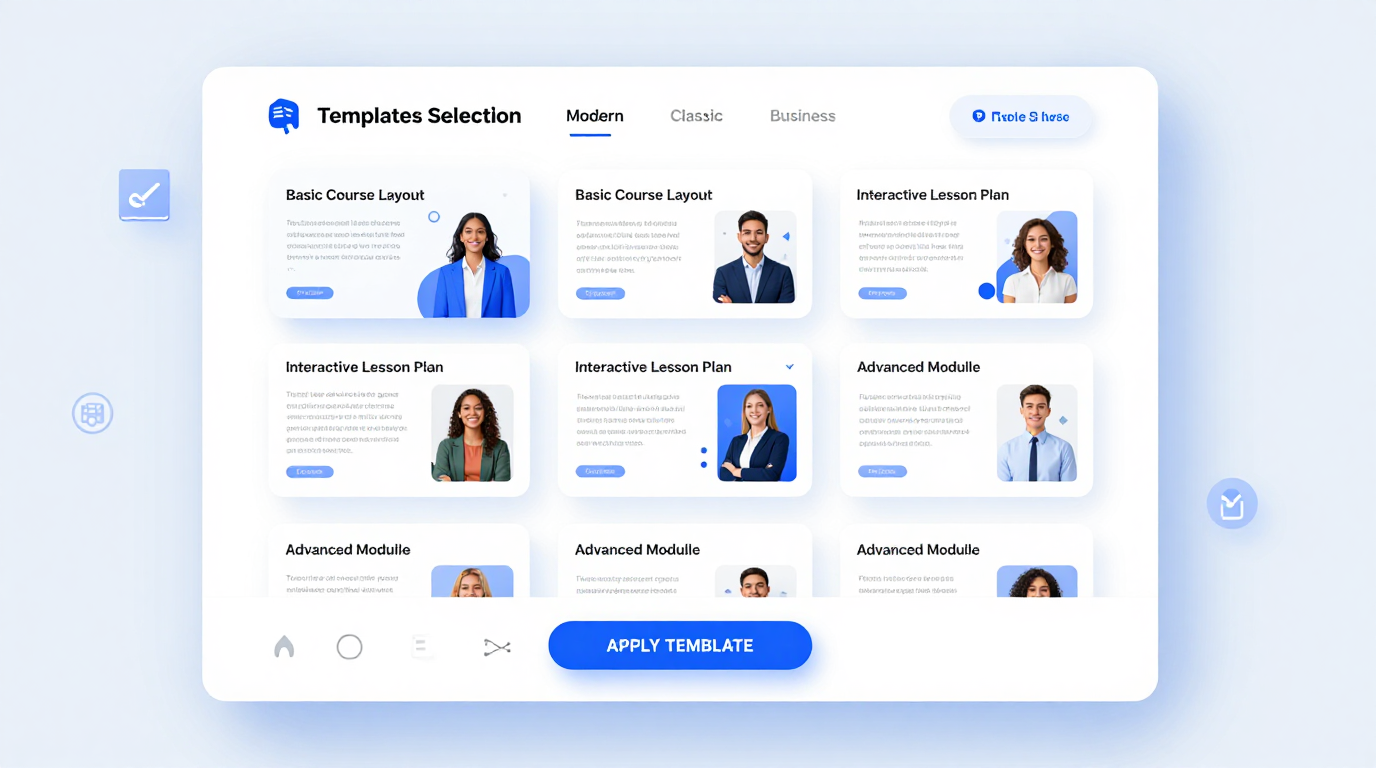 Template Selection Feature