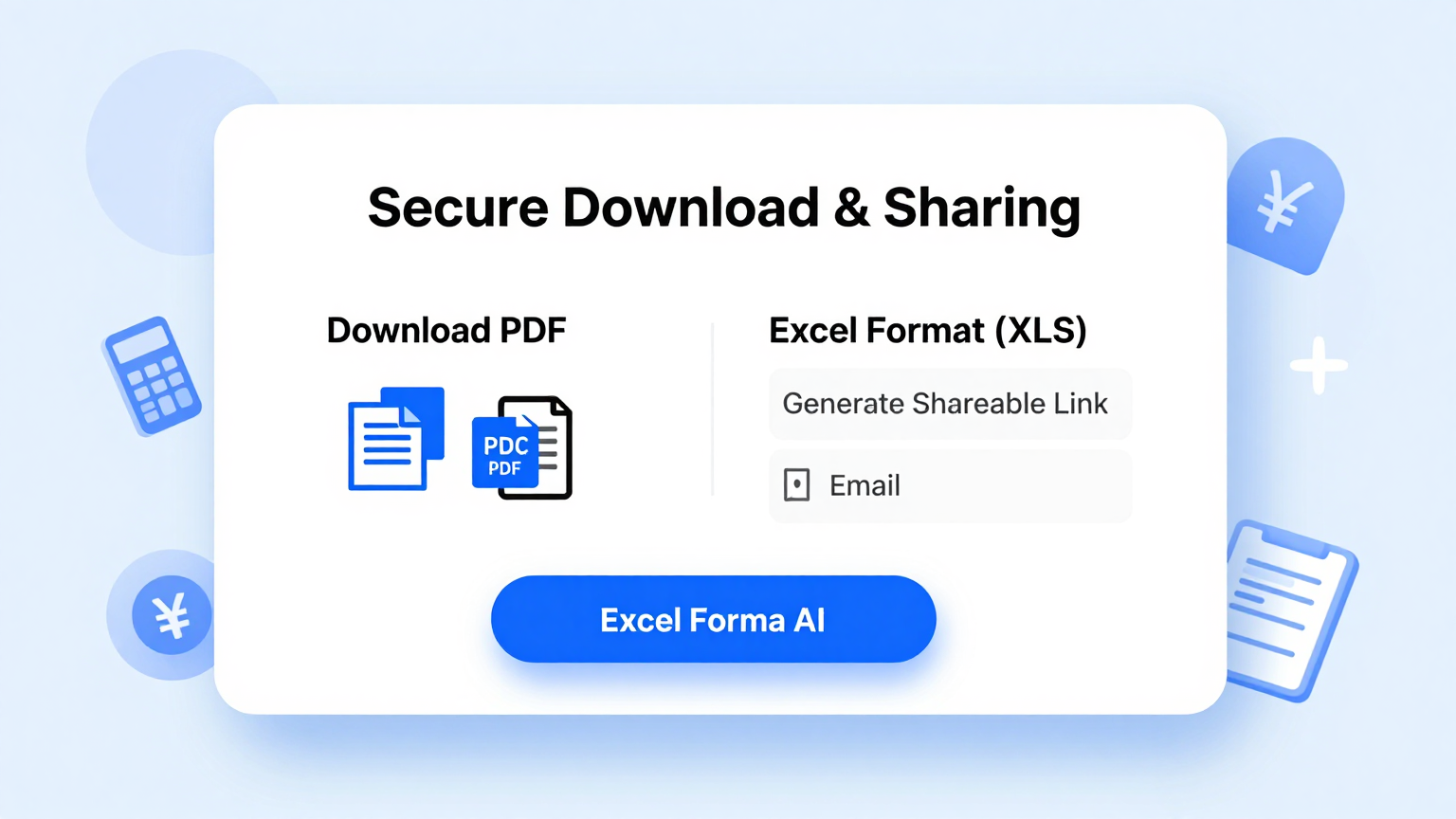 Download & Share Feature