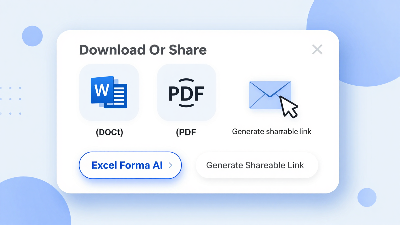 Export Feature