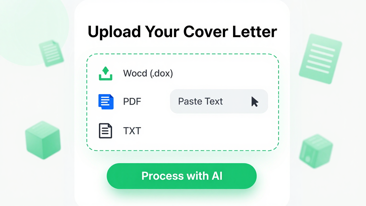 Import Data Feature Screenshot