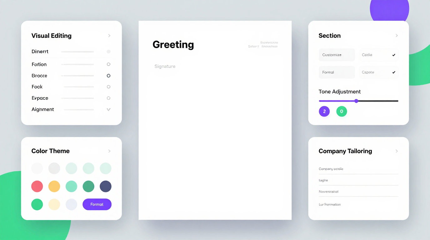 Edit Online Feature Screenshot