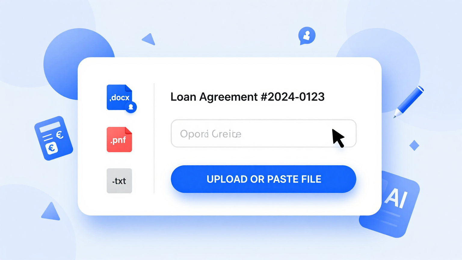 Import Data Feature Screenshot