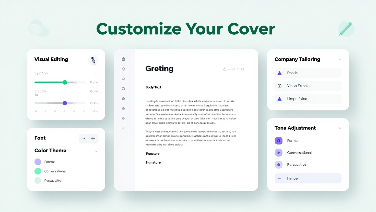 Quote editor with customizable painting line items and costs