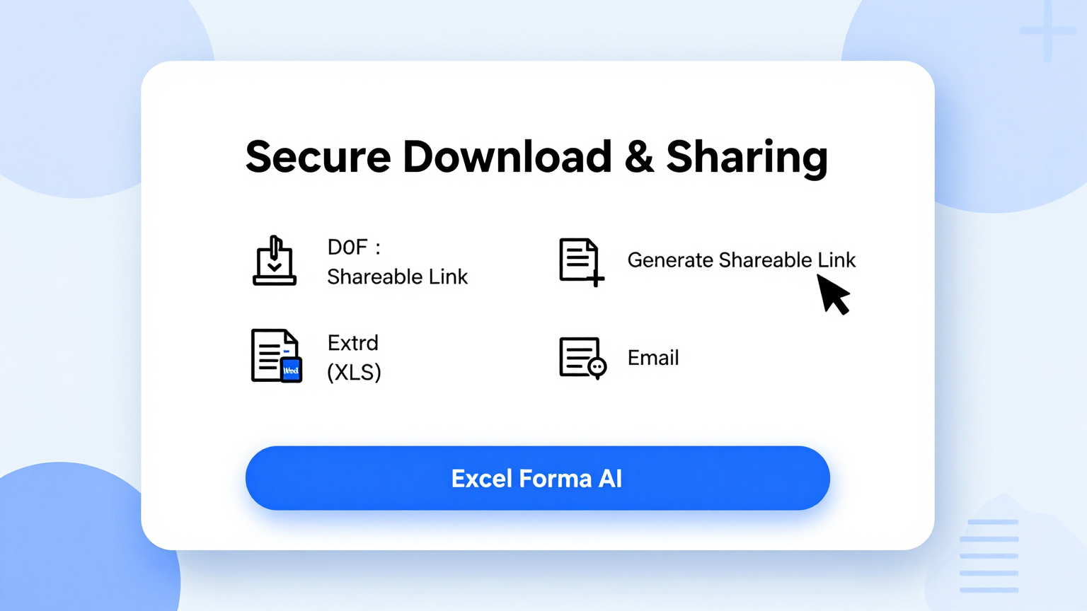 Download & Share Feature