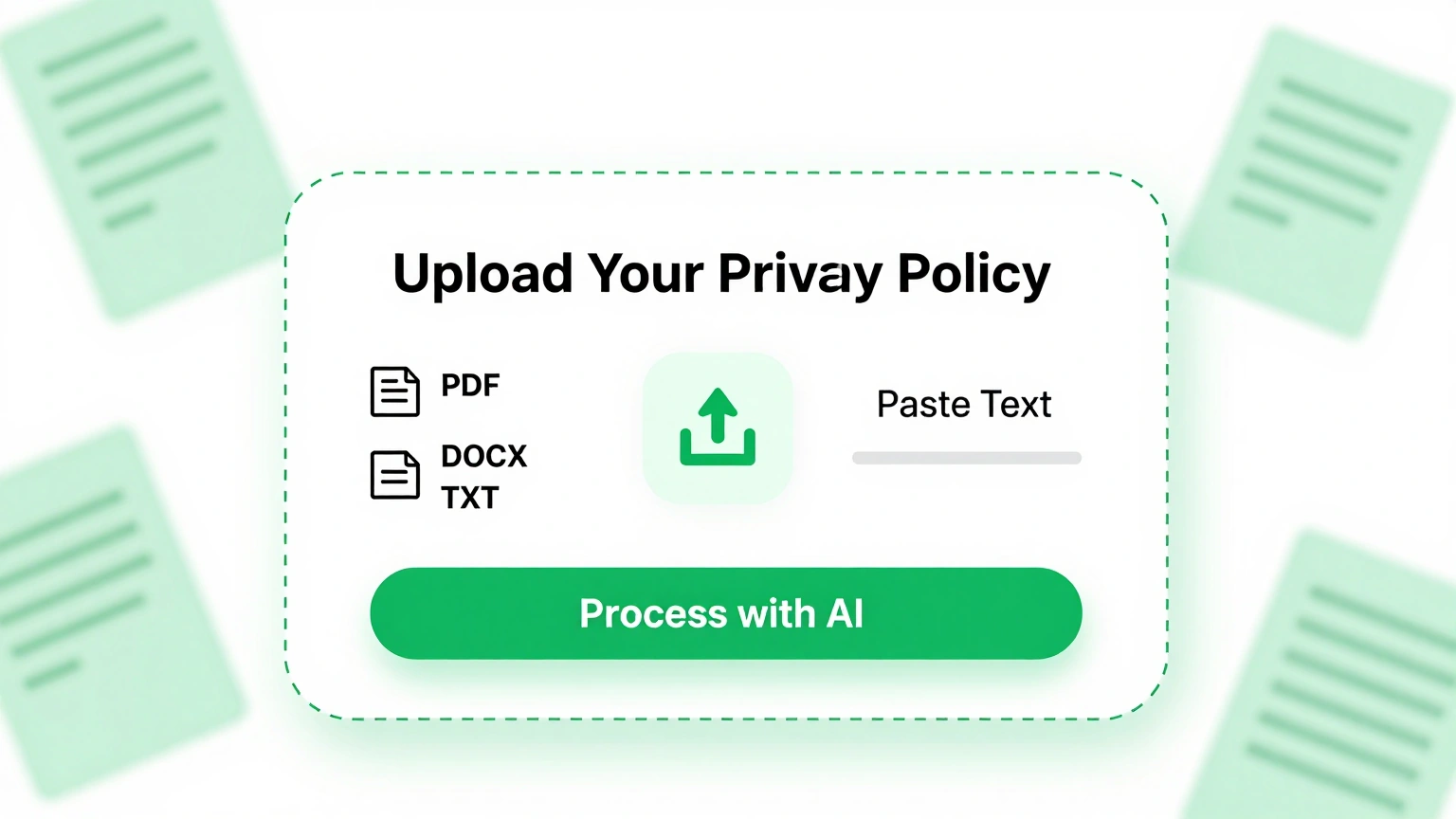 Importing data practices into the policy tool