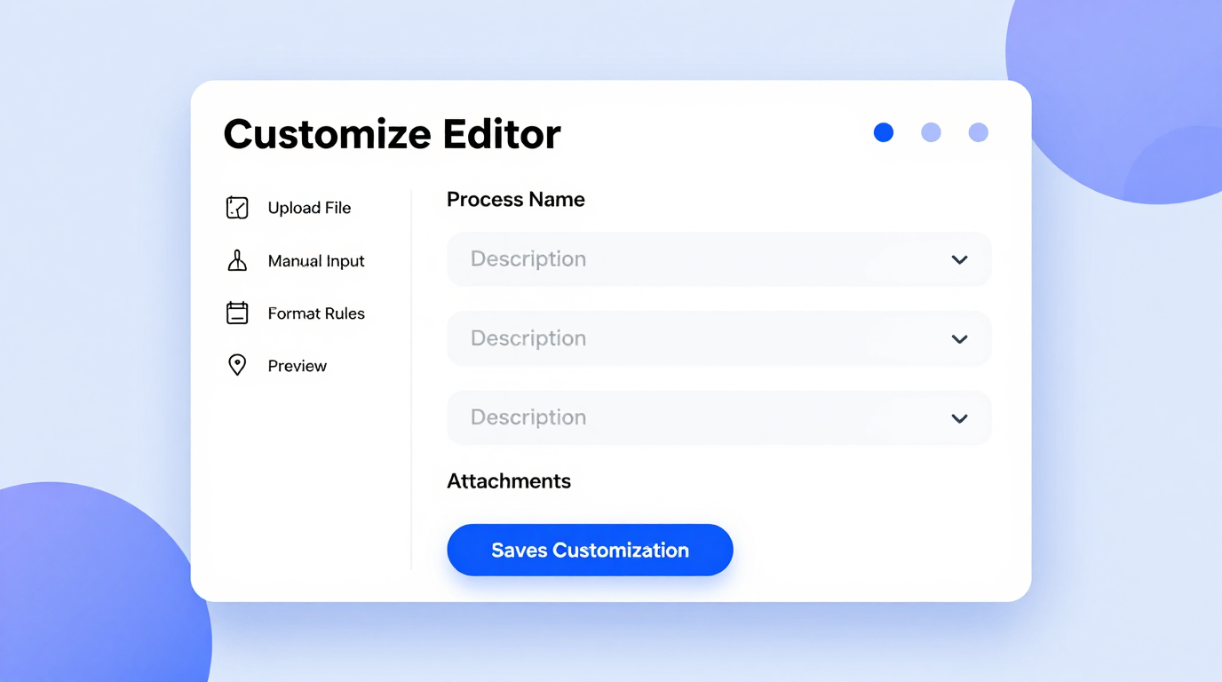 Online Editor Feature
