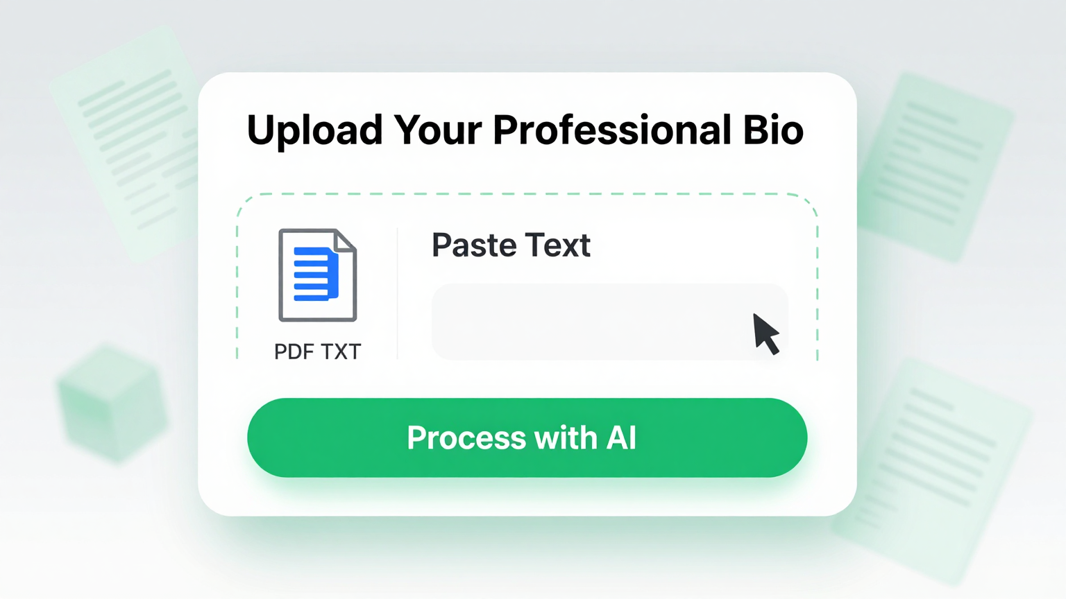 Import Data Feature Screenshot
