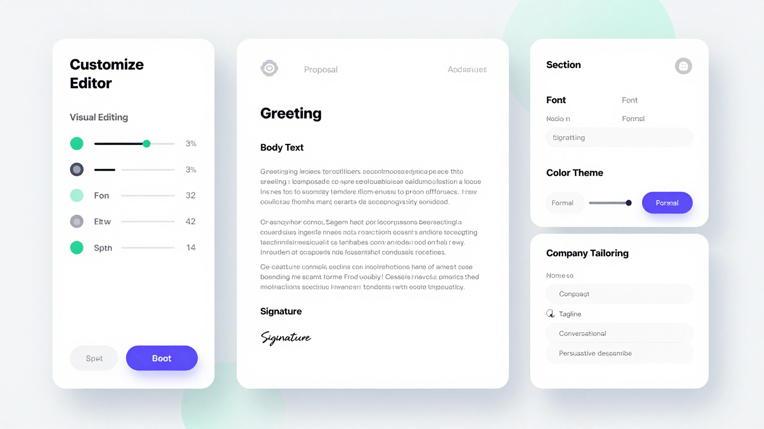 Online Editor Feature