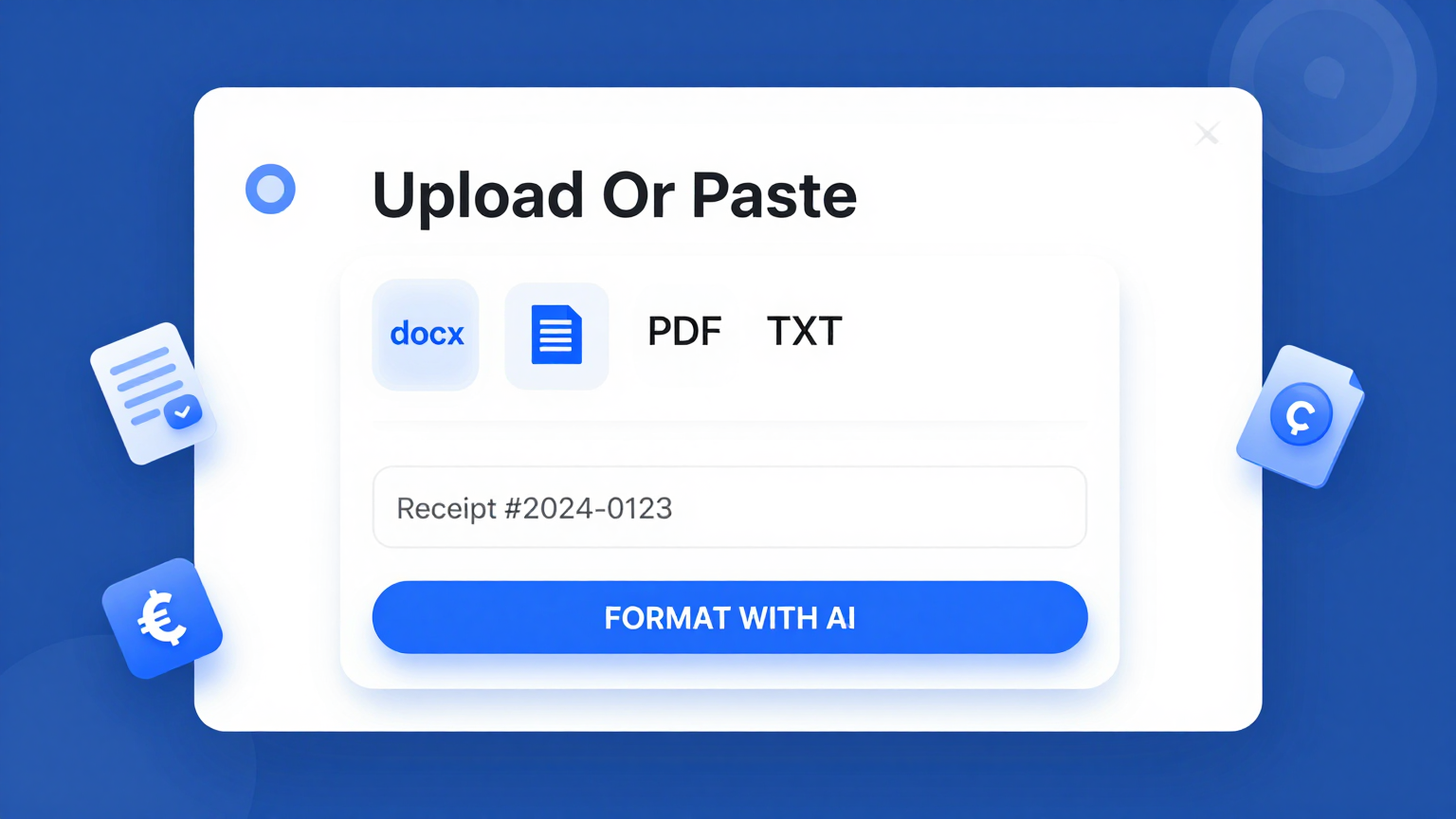 Import Data Feature