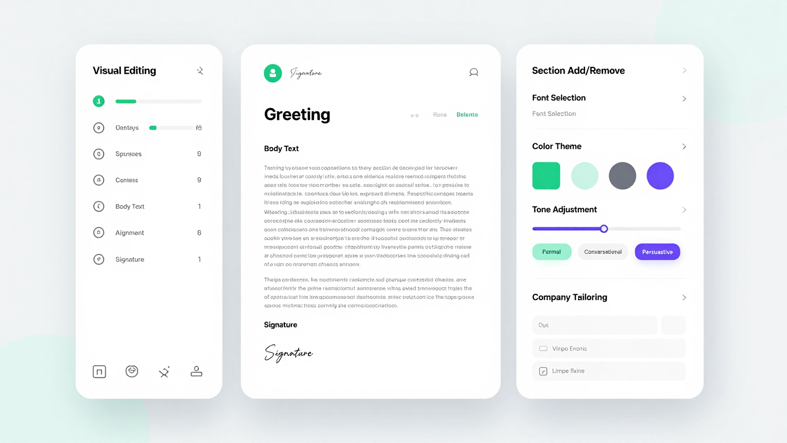 Online Editor Feature