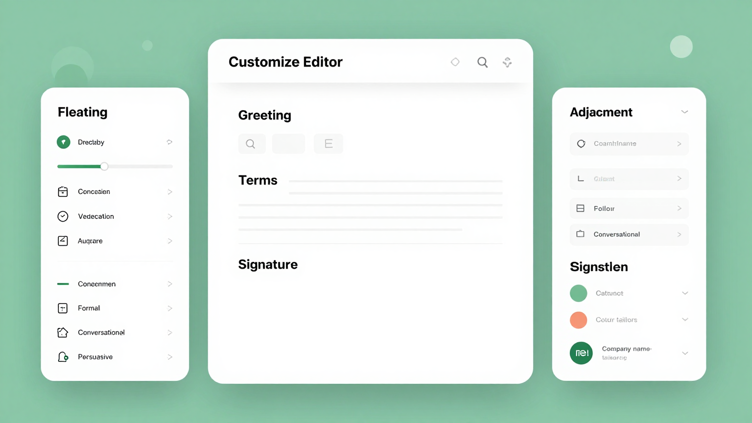 Online Editor Feature