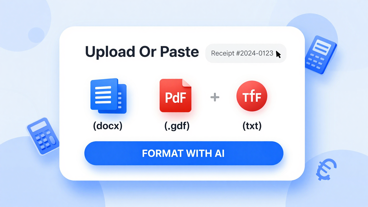 Project data input screen for roofing measurements and specifications