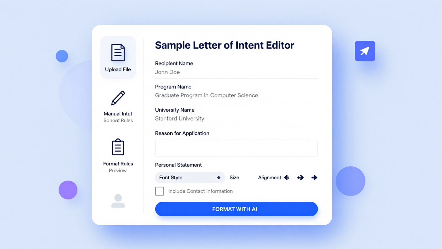Online Editor Feature