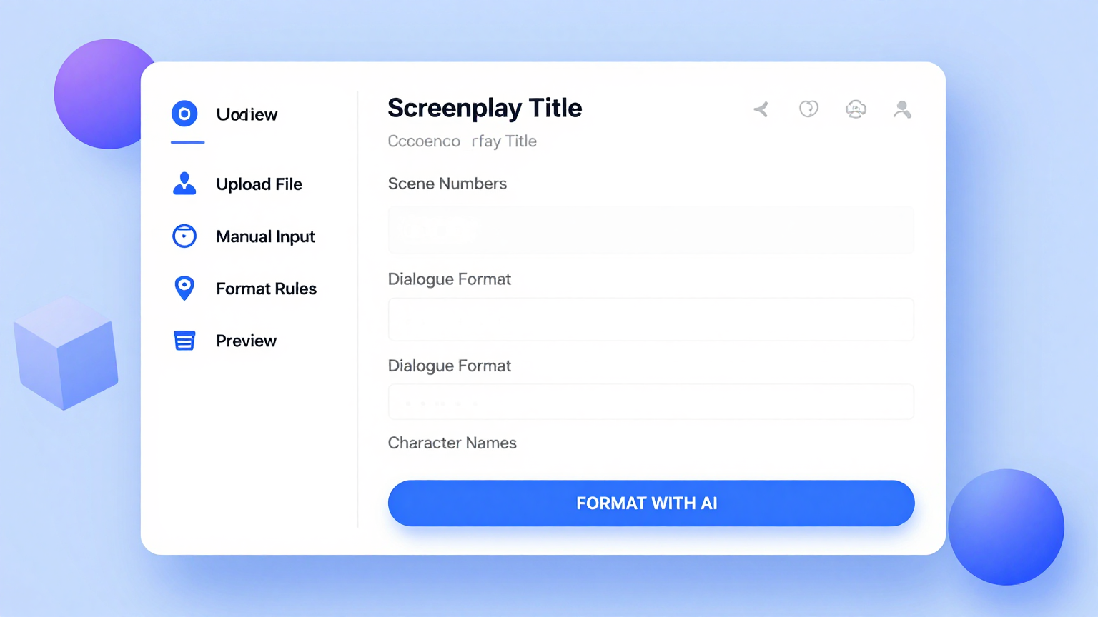Online Editor Feature